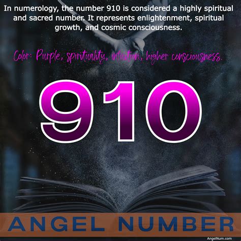 910 angel number|what does angel number 910.